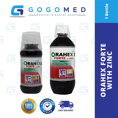 orahex forte|Orahex Forte with Zinc – Gogomed Supplies.
